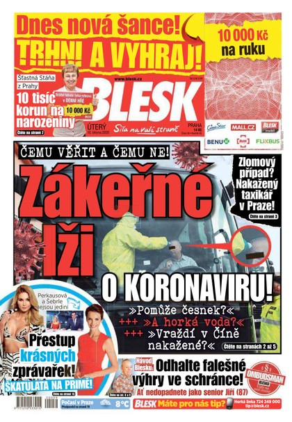 E-magazín Blesk - 10.3.2020 - CZECH NEWS CENTER a. s.