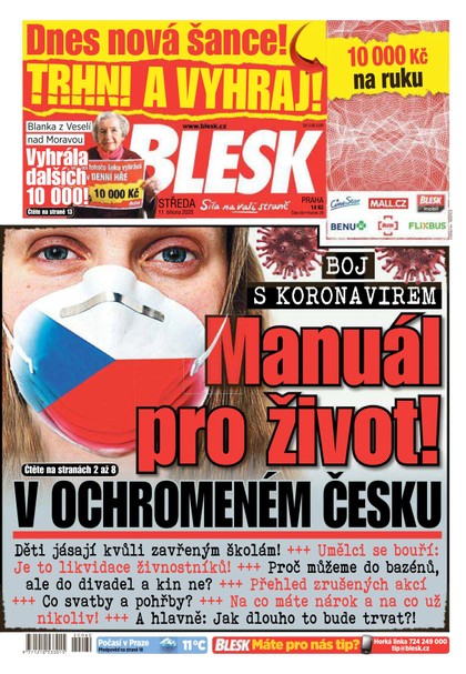 E-magazín Blesk - 11.3.2020 - CZECH NEWS CENTER a. s.