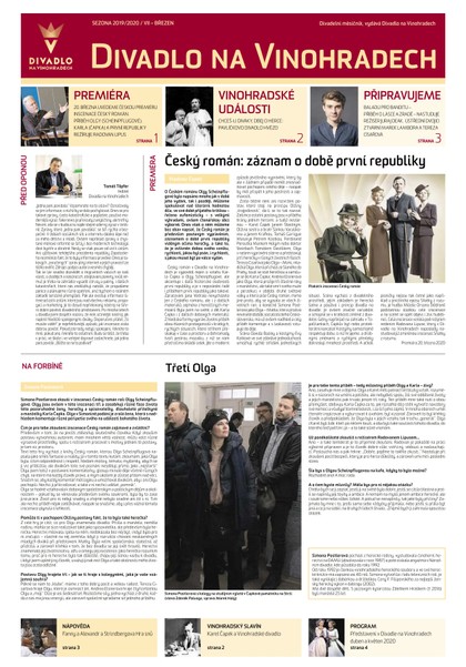 E-magazín HN 051 - 12.03.2020 Divadlo na Vinohradech - Economia, a.s.