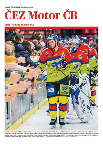 E-magazín MF DNES Jižní Čechy extra - 12.3.2020 - MAFRA, a.s.