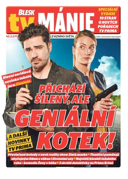 E-magazín Blesk Tv manie - 14.3.2020 - CZECH NEWS CENTER a. s.