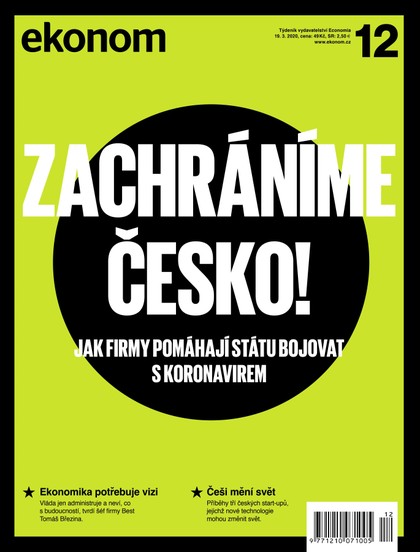 E-magazín Ekonom 12 - 19.3.2020 - Economia, a.s.