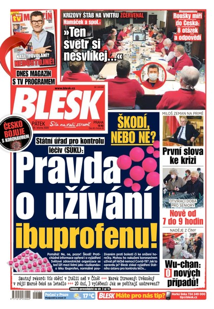 E-magazín Blesk - 20.3.2020 - CZECH NEWS CENTER a. s.