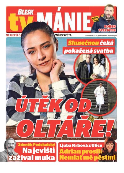 E-magazín Blesk Tv manie - 21.3.2020 - CZECH NEWS CENTER a. s.