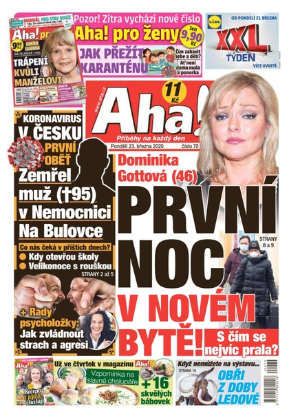 E-magazín AHA! - 23.3.2020 - CZECH NEWS CENTER a. s.