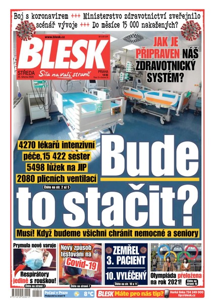 E-magazín Blesk - 25.3.2020 - CZECH NEWS CENTER a. s.