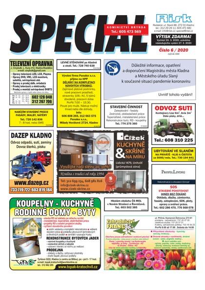 E-magazín Special 6/2020 - Risk