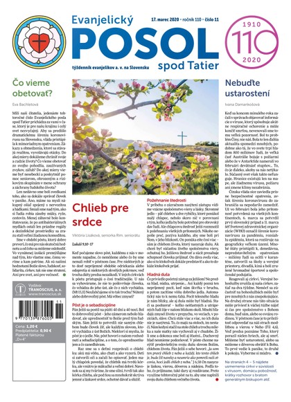 E-magazín Evanjelický POSOL spod Tatier 11-2020 - TRANOSCIUS a.s.