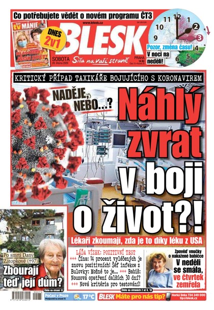 E-magazín Blesk - 28.3.2020 - CZECH NEWS CENTER a. s.