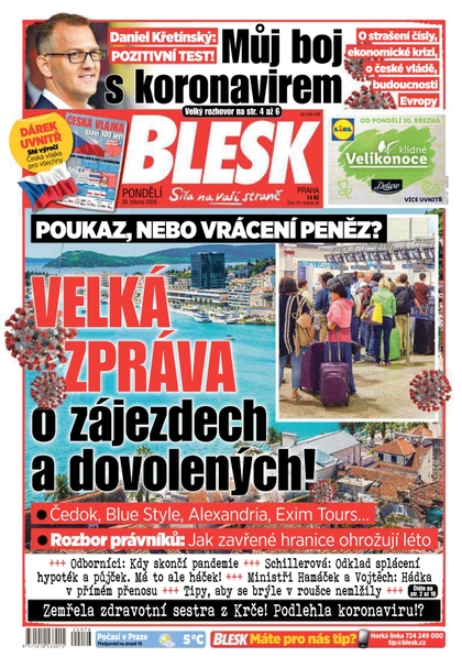 E-magazín Blesk - 30.3.2020 - CZECH NEWS CENTER a. s.