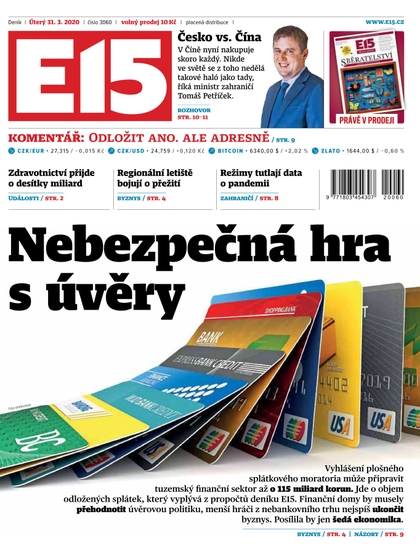 E-magazín E15 - 31.3.2020 - CZECH NEWS CENTER a. s.