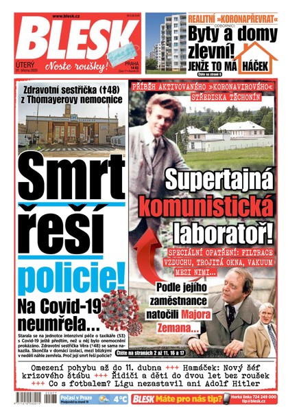 E-magazín Blesk - 31.3.2020 - CZECH NEWS CENTER a. s.
