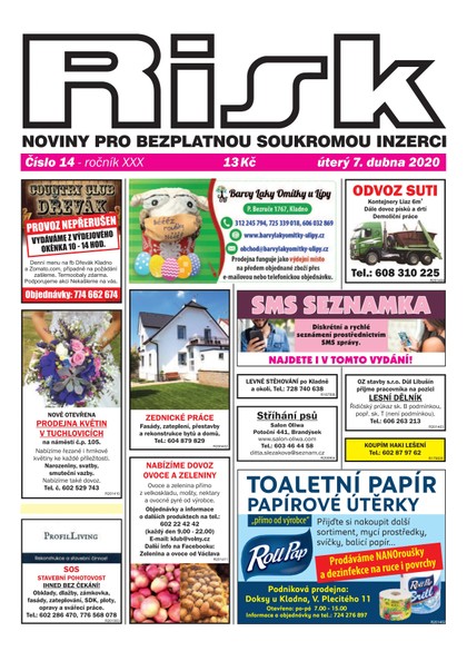 E-magazín Risk 14/2020 - Risk