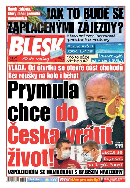E-magazín Blesk - 7.4.2020 - CZECH NEWS CENTER a. s.