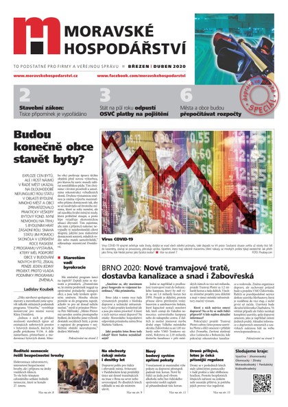 E-magazín MH duben 2020 - Magnus Regio, vydavatel Moravského hospodářství