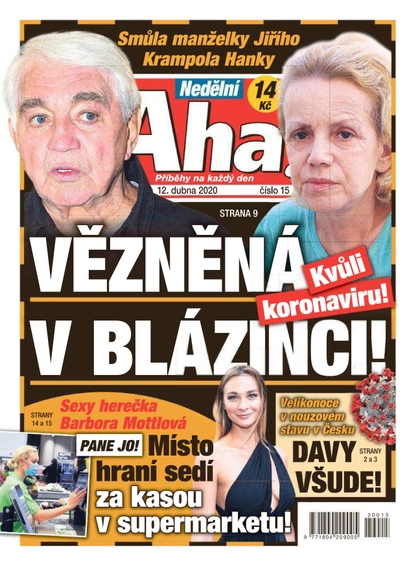 E-magazín Nedělní AHA! - 12.4.2020 - CZECH NEWS CENTER a. s.