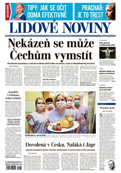 E-magazín LN - 14.4.2020 - MAFRA, a.s.