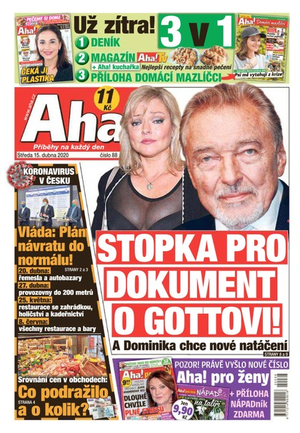 E-magazín AHA! - 15.4.2020 - CZECH NEWS CENTER a. s.
