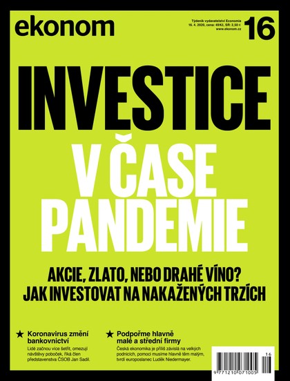 E-magazín Ekonom 16 - 16.4.2020 - Economia, a.s.