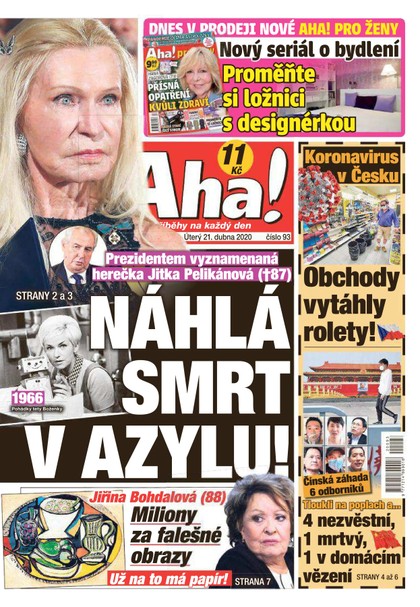 E-magazín AHA! - 21.4.2020 - CZECH NEWS CENTER a. s.
