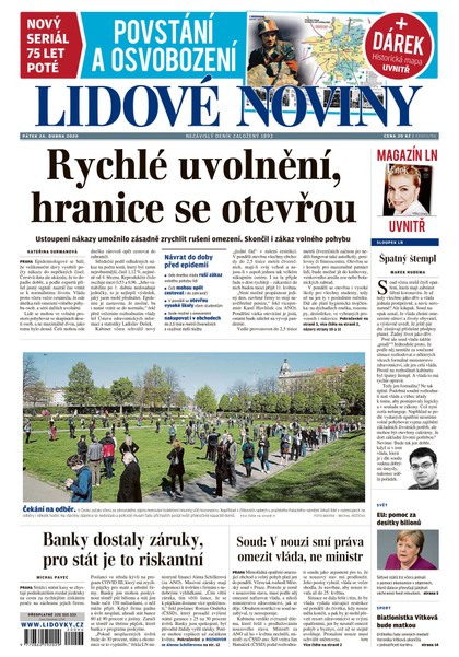 E-magazín LN - 24.4.2020 - MAFRA, a.s.