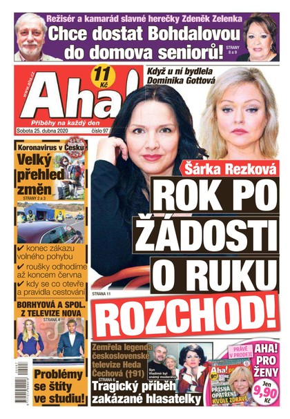 E-magazín AHA! - 25.4.2020 - CZECH NEWS CENTER a. s.