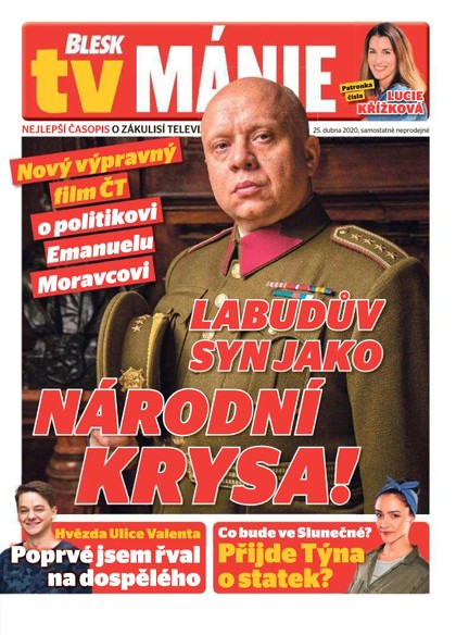 E-magazín Blesk Tv manie - 25.4.2020 - CZECH NEWS CENTER a. s.