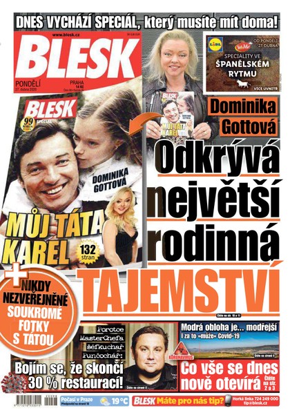 E-magazín Blesk - 27.4.2020 - CZECH NEWS CENTER a. s.