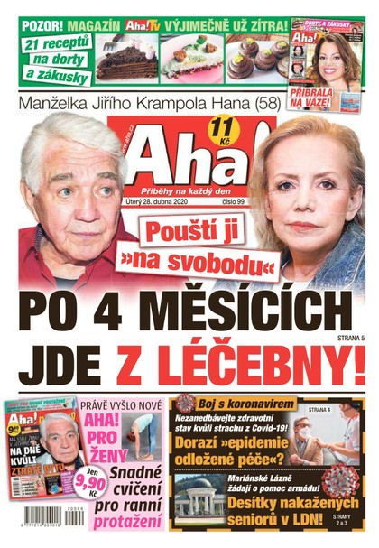 E-magazín AHA! - 28.4.2020 - CZECH NEWS CENTER a. s.