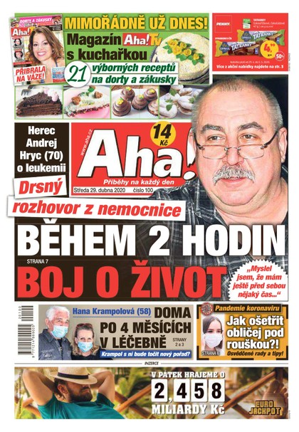 E-magazín AHA! - 29.4.2020 - CZECH NEWS CENTER a. s.