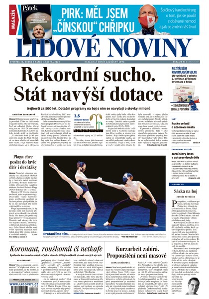E-magazín LN - 30.4.2020 - MAFRA, a.s.