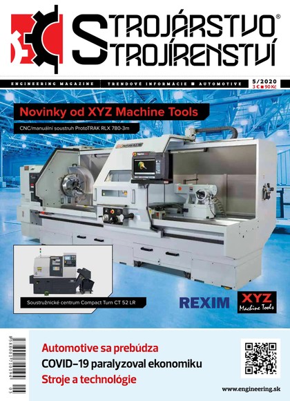 E-magazín Strojárstvo/Strojírenství 5/2020 - MEDIA/ST s.r.o.