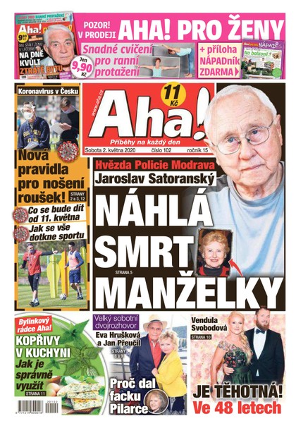 E-magazín AHA! - 2.5.2020 - CZECH NEWS CENTER a. s.