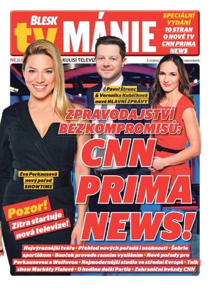 E-magazín Blesk Tv manie - 2.5.2020 - CZECH NEWS CENTER a. s.