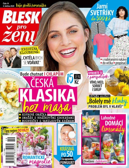 E-magazín Blesk pro ženy - 19/2020 - CZECH NEWS CENTER a. s.