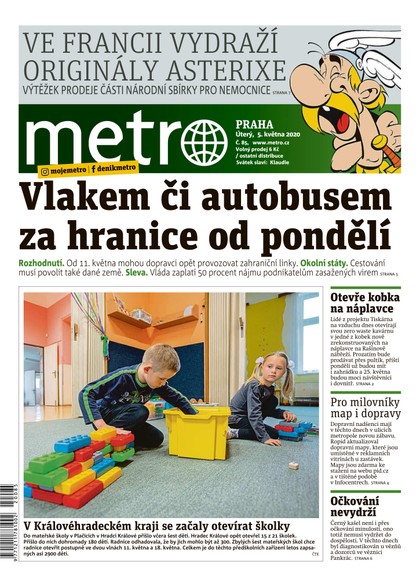 E-magazín METRO - 5.5.2020 - MAFRA, a.s.