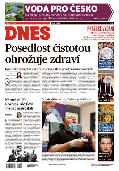 E-magazín MF DNES - 6.5.2020 - MAFRA, a.s.
