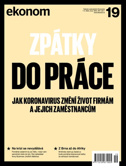 E-magazín Ekonom 19 - 7.5.2020 - Economia, a.s.