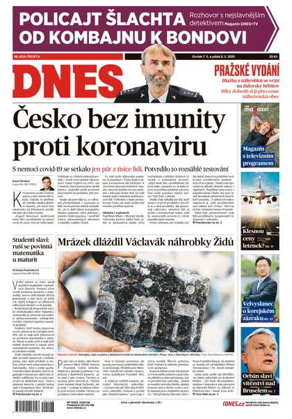 E-magazín MF DNES - 7.5.2020 - MAFRA, a.s.