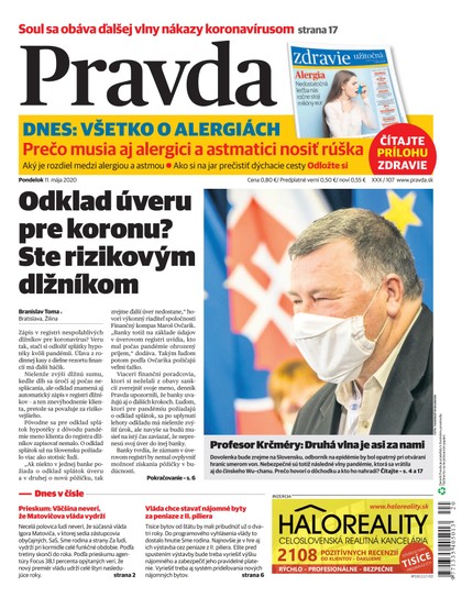 E-magazín Denník Pravda 11. 5. 2020 - OUR MEDIA SR a. s.