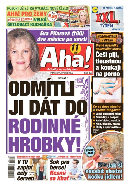 E-magazín AHA! - 11.5.2020 - CZECH NEWS CENTER a. s.