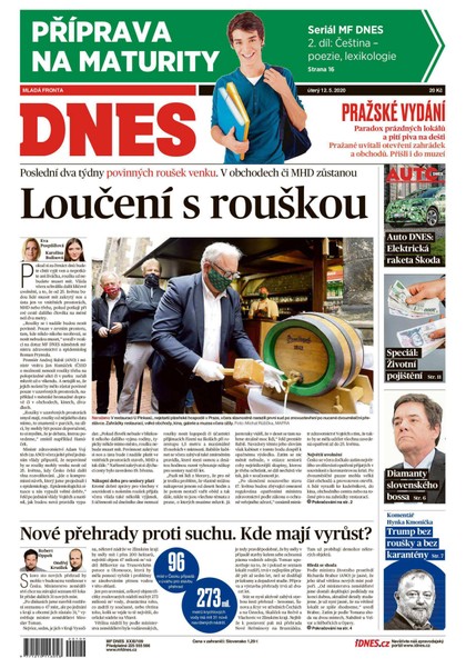 E-magazín MF DNES - 12.5.2020 - MAFRA, a.s.