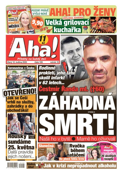 E-magazín AHA! - 12.5.2020 - CZECH NEWS CENTER a. s.