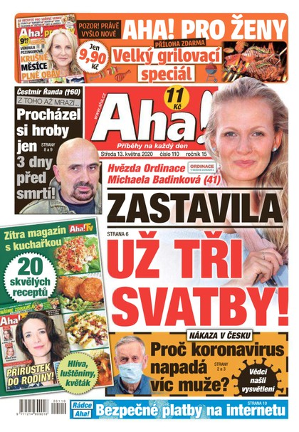 E-magazín AHA! - 13.5.2020 - CZECH NEWS CENTER a. s.