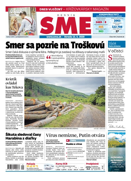 E-magazín SME 13/5/2020 - Petit Press, a.s. 