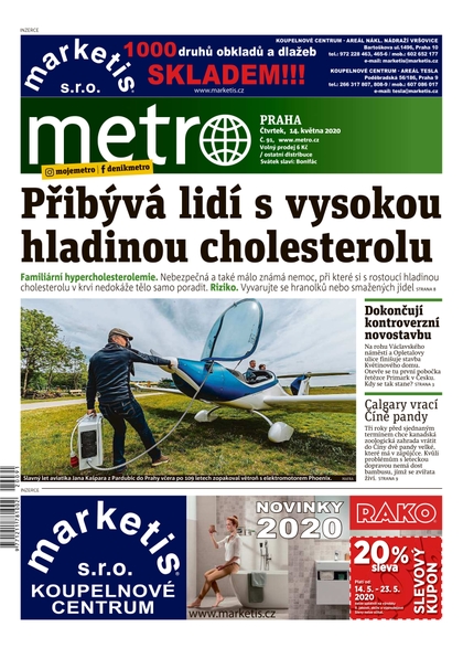 E-magazín METRO - 14.5.2020 - MAFRA, a.s.