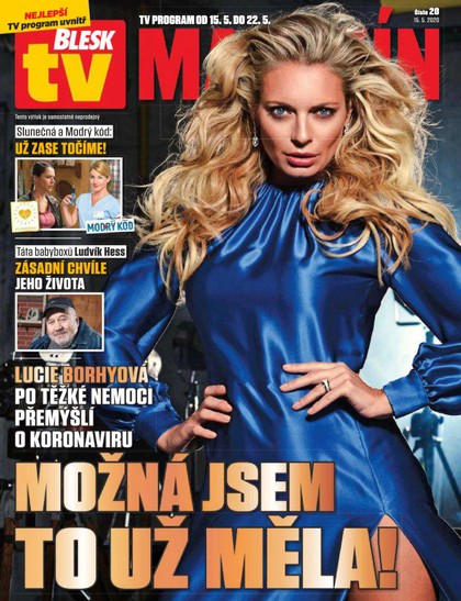 E-magazín Příloha Blesk Tv - 15.5.2020 - CZECH NEWS CENTER a. s.