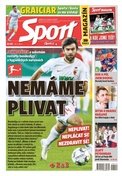 E-magazín Sport - 15.5.2020 - CZECH NEWS CENTER a. s.