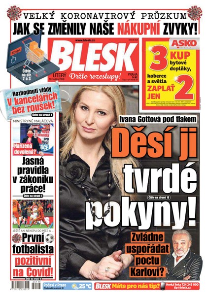 E-magazín Blesk - 19.5.2020 - CZECH NEWS CENTER a. s.