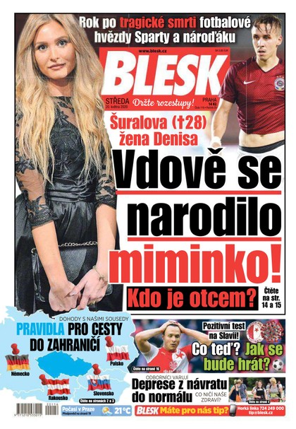 E-magazín Blesk - 20.5.2020 - CZECH NEWS CENTER a. s.